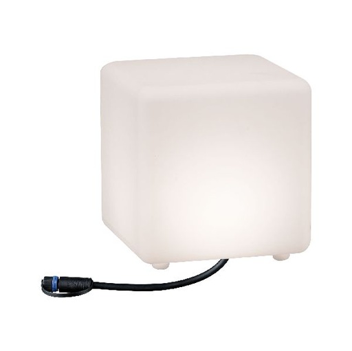 [PAU94180] Objet lumineux ext. Plug&amp;Shine Cube IP67 3000K 235lm 24V