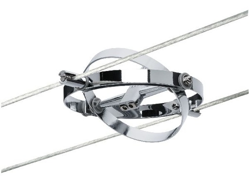 [PAU94137] Spot WireSystem Cardan max. 1x10W GU5,3 Chrome dép/chrome 12V métal