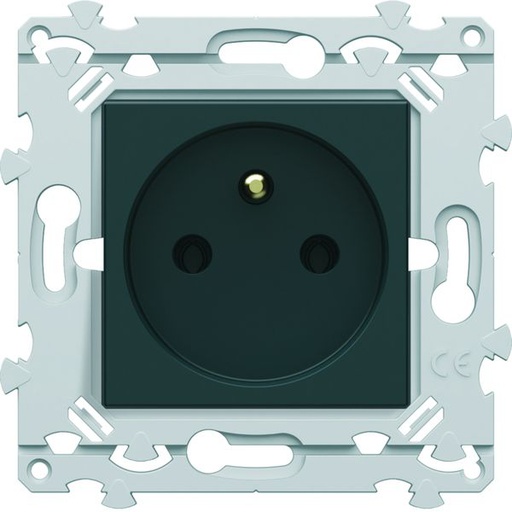 [HAG-WE100A] Prise de courant Essensya 2P+T Anthracite WE100A