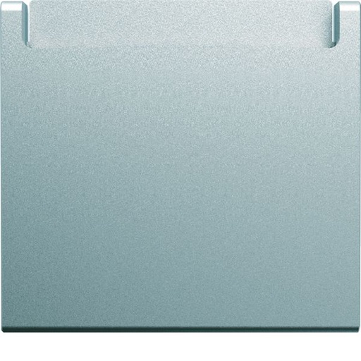 [HAG-WXD055T] Enjoliveur Gallery interrupteur a carte hotel 2 modules , finition Titane WXD055T