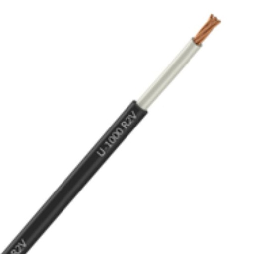 [CAB-1589/1] Câble Électrique U-1000 R2V 1X240 mm² Cuivre Rigide Noir - Prix au m