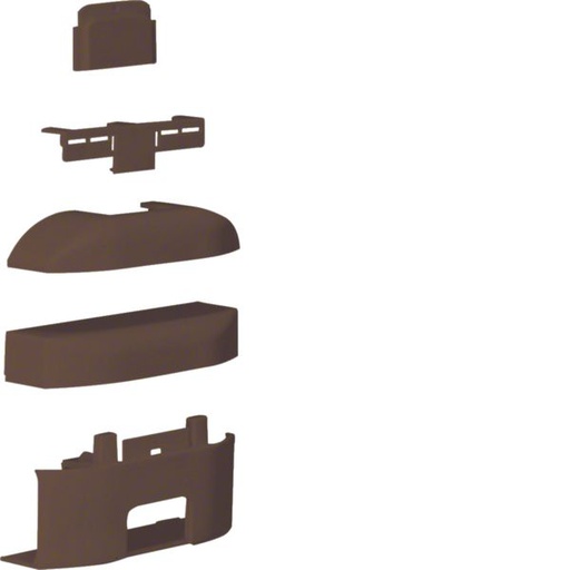 [HAG-ATA122088014] Té de dérivation pour moulure Ateha 12x20mm, Marron ATA122088014