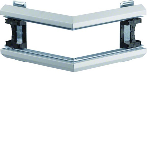 [HAG-BKIS121303E9016] Angle extérieur pour BKIS épais 12,5mm simple hauteur acier RAL9016 Pure BKIS121303E9016