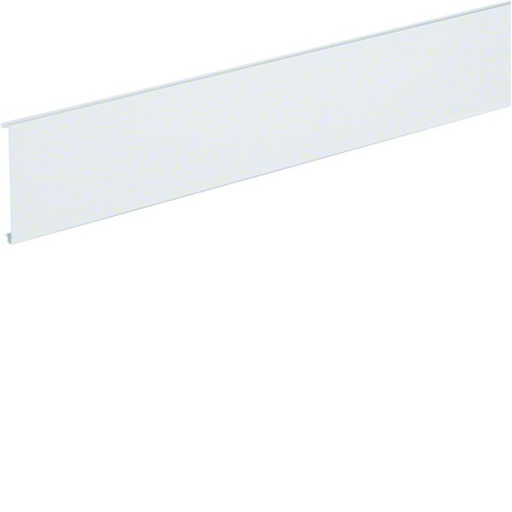 [HAG-BRS08029016] Couvercle pour goulotte BKIS simple hauteur 80mm Blanc BRS08029016