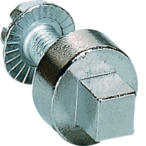 [HAG-FZ503] Serrure carré mâle 7mm chromée + clé IP5-6 pour coffret vega D et univers FZ503