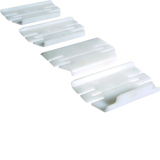 [HAG-GBD501909] Jeu d'éclisses queraz pour GBD50190 RAL 9016 Pure GBD501909