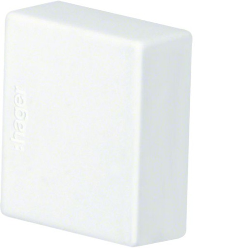 [HAG-LF1501569016] Embout pour goulotte de distribution lifea LF 15x15mm Blanc LF1501569016
