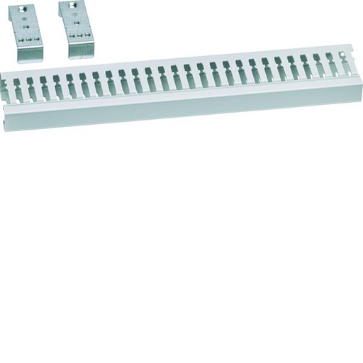 [HAG-VZ014VB] Goulotte horizontale pour coffrets vega largeur 18 modules 1 à 4 rangées VZ014VB