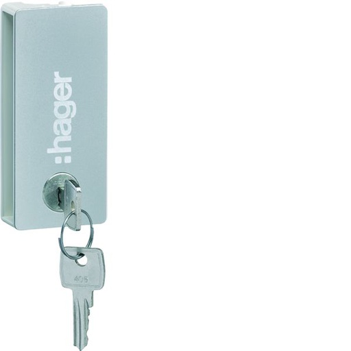 [HAG-VZ310PVB] Fermeture à clé type Ronis 1242E pour porte opaque vega largeur 18 modules VZ310PVB