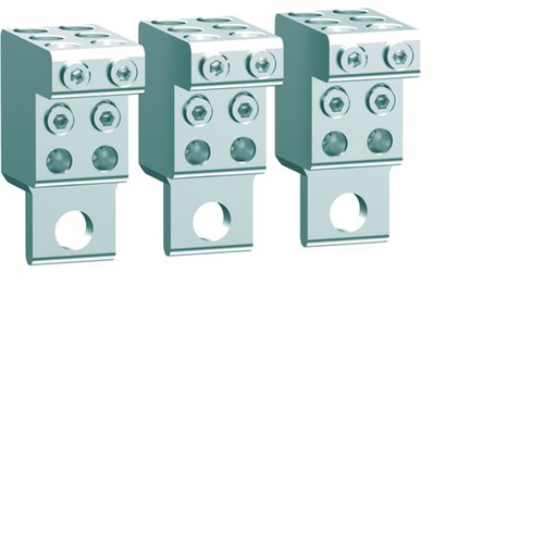 [HAG-HYS055H] Cage de raccordement P160 Cu/Al 3P 6x4-25mm² HYS055H