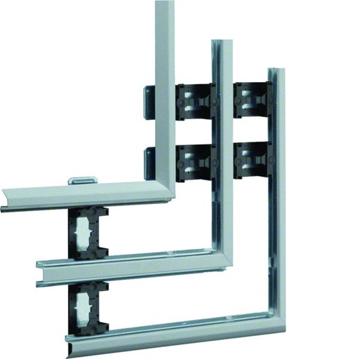 [HAG-BKIS121305DVERZ] Angle Plat pour BKIS épais 12,5mm double hauteur acier (VERZ) zingué BKIS121305DVERZ