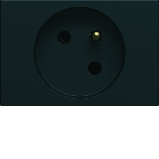 [HAG-WXF421N] Prise de courant speciale goulotte gallery 2P+T 16A night WXF421N