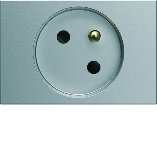 [HAG-WXF421T] Prise de courant speciale goulotte gallery 2P+T 16A titane WXF421T