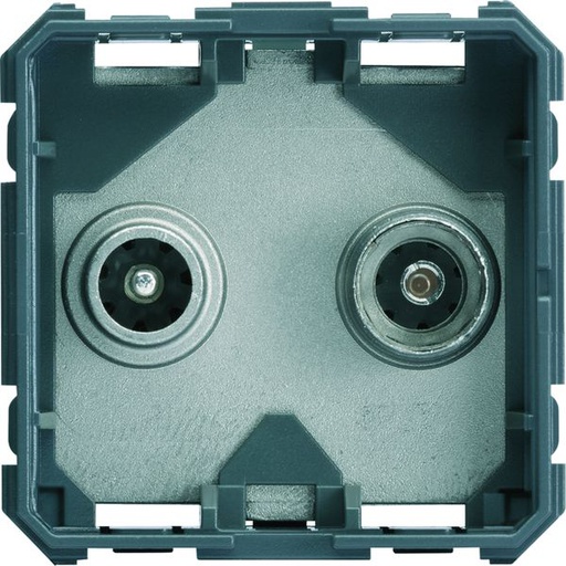 [HAG-WXF253] Prise Gallery TV + FM direct 2 modules WXF253