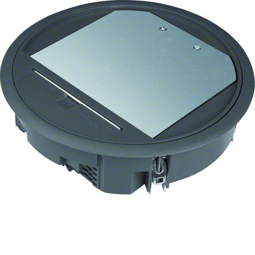 [HAG-VR06059005] Boîte de sol ronde 12 modules noire VR06059005