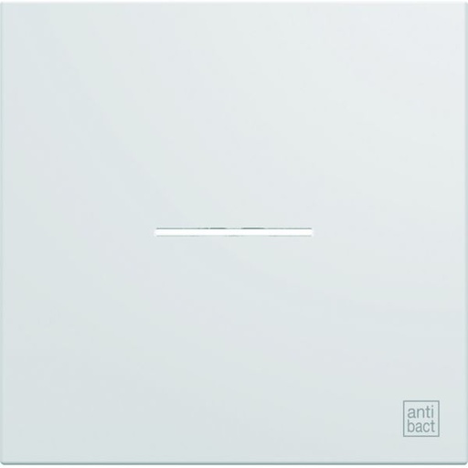 [HAG-WXD001H] Enjoliveur Gallery interrupteur à voyant 2 modules Antibactérien WXD001H