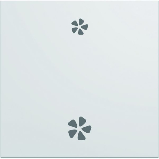 [HAG-WXD003B] Enjoliveur Gallery VMC 2 modules , finition Pure WXD003B