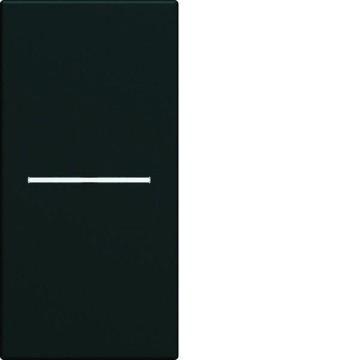 [HAG-WXD011N] Enjoliveur Gallery interrupteur à voyant 1 module , finition Night WXD011N