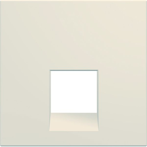 [HAG-WXD230D] Enjoliveur Gallery prise RJ45 45° 2 modules, finition Dune WXD230D