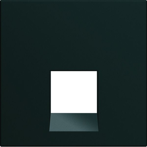 [HAG-WXD230N] Enjoliveur Gallery prise RJ45 45° 2 modules, finition Night WXD230N