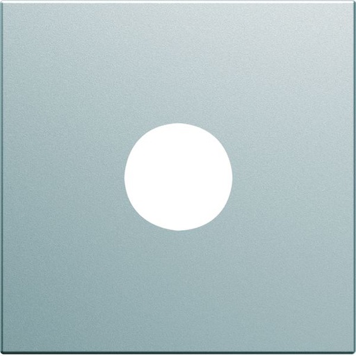 [HAG-WXD251T] Enjoliveur Gallery prise TV 2 modules, finition Titane WXD251T