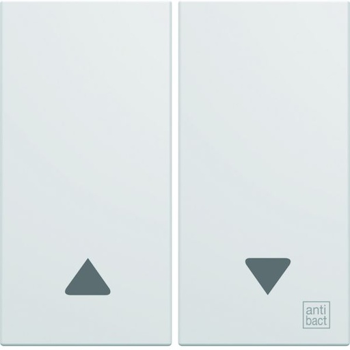 [HAG-WXD300H] Enjoliveur Gallery volet roulant 2 modules , finition Antibactérien WXD300H