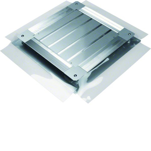 [HAG-UDB3050080] Boîte de jonction acier 340 mm avec jupes pour hauteur de chape 50-80 mm UDB3050080