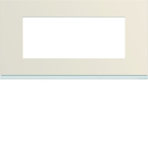 [HAG-WXP0305] Plaque de finition Gallery 5 modules Dune entraxe 71 mm WXP0305