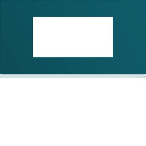 [HAG-WXP0804] Plaque de finition Gallery 4 modules Peacock entraxe 71 mm WXP0804