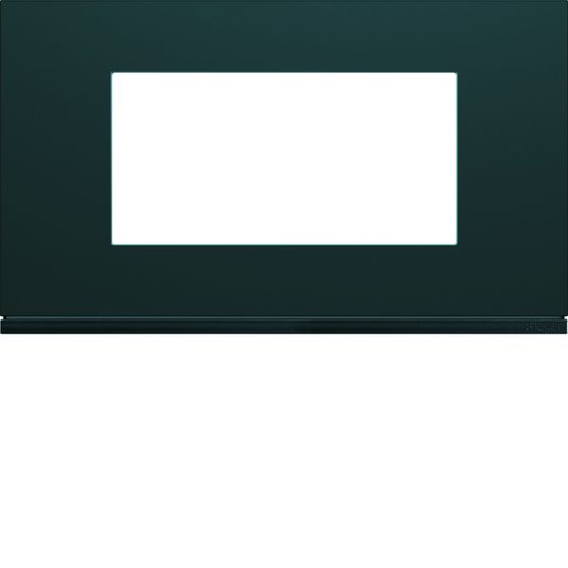 [HAG-WXP1034] Plaque de finition Gallery 4 modules Anthracite entraxe 57 mm WXP1034