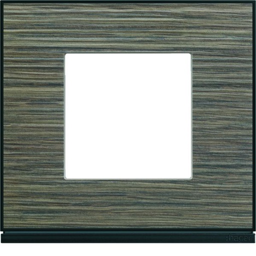 [HAG-WXP2402] Plaque de finition Gallery 1 poste Pecan WXP2402