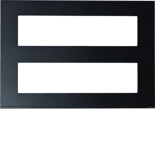 [HAG-WXP0296] Plaque de finition Gallery 16 modules Nuit entraxe 71 mm WXP0296