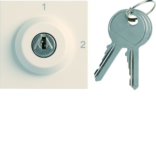 [HAG-WXF615D] Interrupteur Gallery à clefs 2 positions 2 modules Dune WXF615D