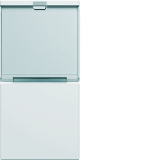 [HAG-WXD012B] Enjoliveur Gallery interrupteur avec porte étiquette 1 module , finition Pure WXD012B