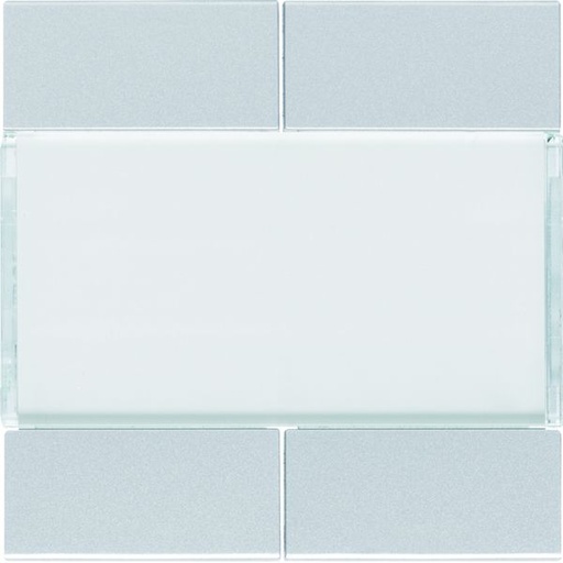 [HAG-WXE304T] Enjoliveur 4 boutons poussoirs KNX gallery titane WXE304T