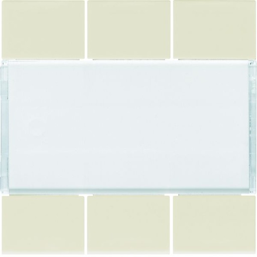 [HAG-WXE306D] Enjoliveur 6 boutons poussoirs KNX gallery dune WXE306D