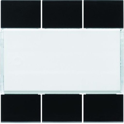 [HAG-WXE306N] Enjoliveur 6 boutons poussoirs KNX gallery night WXE306N