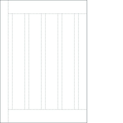 [HAG-GZ31A] Jeu de 10 feuilles de repérage A4 pré-découpées pour Gamma 13 et 18 GZ31A