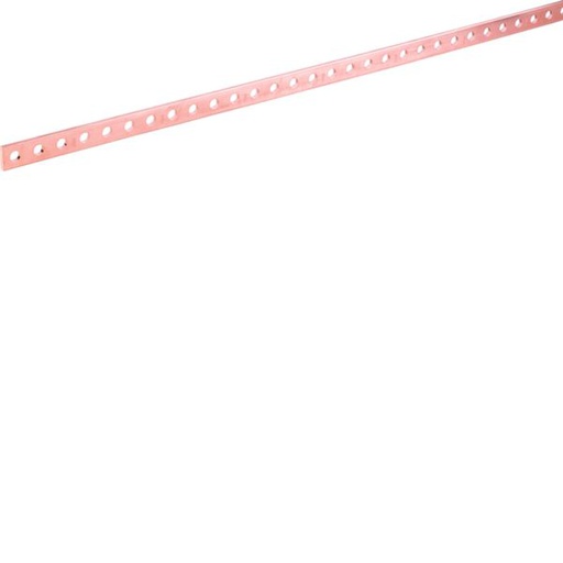 [HAG-UM30A1] Barre cuivre perforé M6 400A 30x5x430mm UM30A1