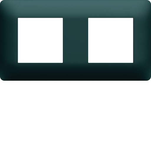 [HAG-WE522] Plaque de finition Essensya 2 postes Anthracite WE522