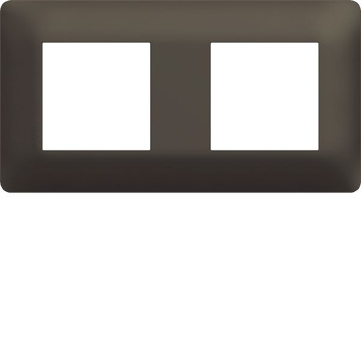 [HAG-WE572] Plaque de finition Essensya 2 postes Terra WE572