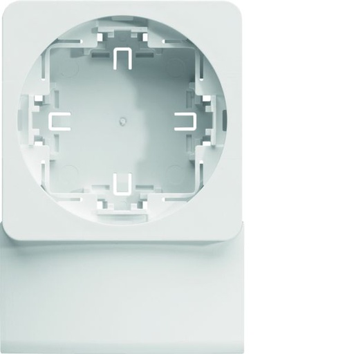 [HAG-ATA123919016] Support simple appareillage Ateha pour moulure Ateha ATA12x20/30 Blanc ATA123919016