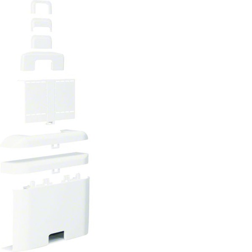 [HAG-ATA207589016] Té de dérivation pour moulure Ateha 20x75mm, Blanc ATA207589016