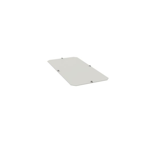 [HAG-FN7040DR] Plaque entrée prédécoupes plaque passe câbles ouverte basse quadro evo 700x400 FN7040DR
