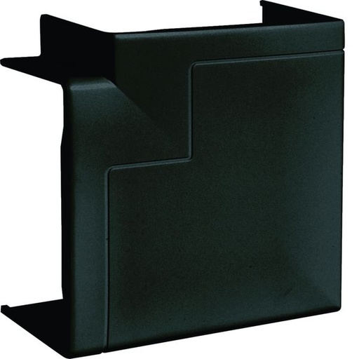 [HAG-GBD5008559011] Angle plat pour goulotte d'installation GBD 50x85mm, Noir GBD5008559011