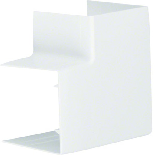 [HAG-LFF6006059016] Anglet plat pour goulotte de distribution lifea LFF 60x60mm Blanc LFF6006059016