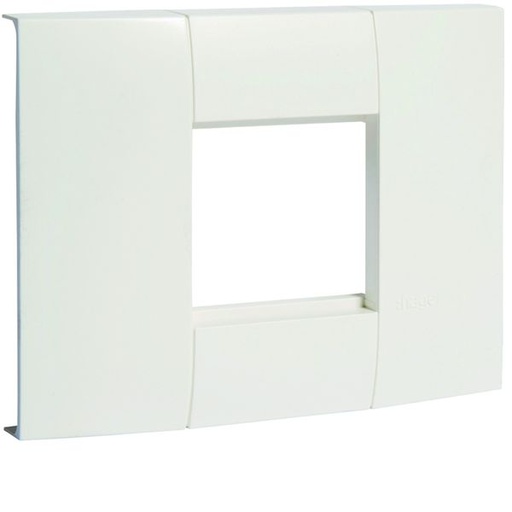 [HAG-LFF71H0909016] Support appareillage simple 45x45mm pour goulotte lifea LFF 40/60x90mm Blanc LFF71H0909016