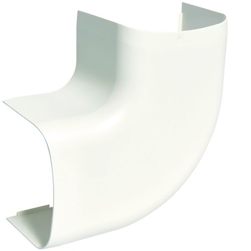 [HAG-CLM650905] Angle plat pour goulotte de climatisation CLM 65 x 90 mm Blanc paloma CLM650905