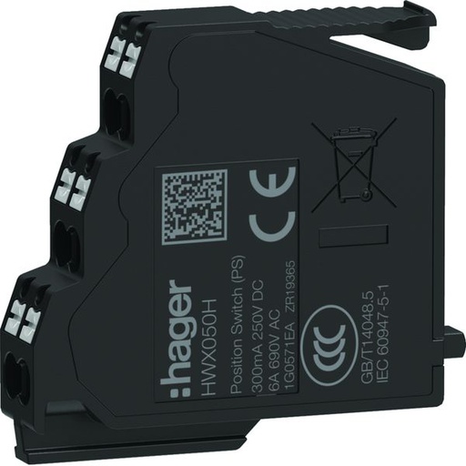 [HAG-HWX050H] Contact de position (PS) HWX050H