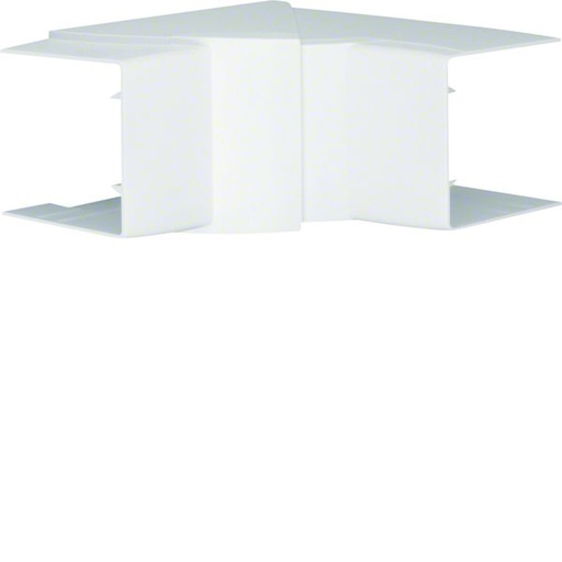 [HAG-LFF6006049016] Angle intérieur pour goulotte de distribution lifea LFF 60x60mm Blanc LFF6006049016